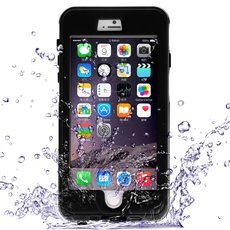Waterproof Shockproof Dirt-proof Button Style Protective Case for iPhone 6 Plus/6S Plus Black
