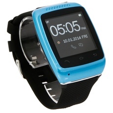 S12 New Stylish Wearable Anti-lost Touch Screen Bluetooth V4.0 Smart Watch Blue