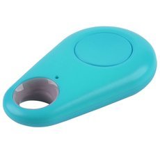 Smart Bluetooth 4.0 Tracer GPS Tracker Tag Self-Portrait Anti-lost Alarm Key Dog Locator YKS Blue