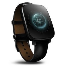 Zeblaze Crystal 1.54'' Curved Screen Waterproof IP65 Heart Rate Monitor Bluetooth 4.0 Smart Watch for iOS / Android Black
