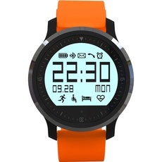 F68 Bluetooth 4.0 Heart Rate Monitor Smart Sport Wrist Watch for iPhone Android Phone Orange