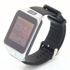 SV8 LCD Screen Fully Compatible Bluetooth V4.0 Smart Watch for Android / IOS Smartphone Silver
