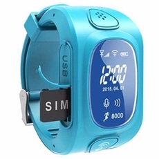 Y3 Kid GPS/GSM/Wi-Fi Triple Positioning Smart Watch with Two-Way Call SOS Blue
