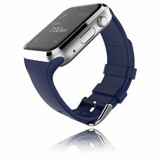 GD19 MTK6260A SIM Card Bluetooth Smart Watch for Android Blue & Silver