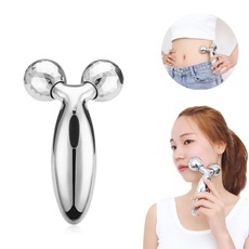Fashion Y-Shape 3D Roller Face-lift Massager Body Slim Lift Wrinkle Gone Tool Leg Thinning Machine